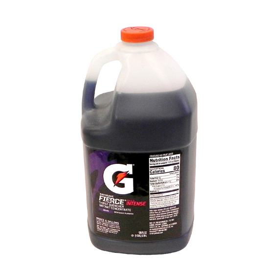 4 Pack Gatorade Fierce Grape 1 Gallon Liquid Concentrate