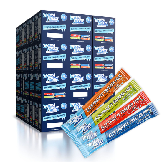 Hydrafreeze Electrolyte Freeze Pop Bundle - 60 Cases