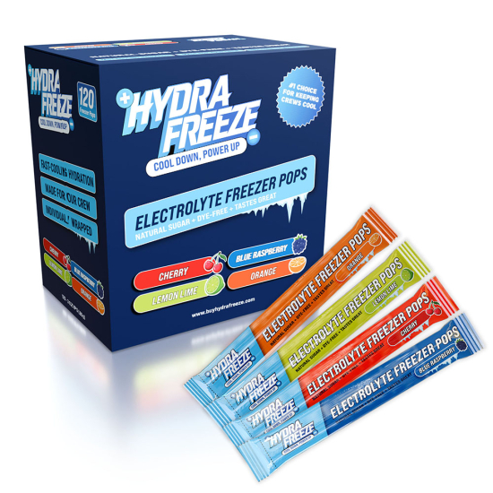 Hydrafreeze Electrolyte Freeze Pops - Case