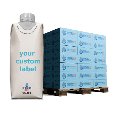 Purified Box Water Custom Branded- 12 Pallet Bundle
