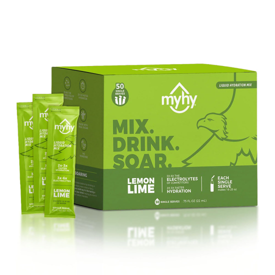 MyHy Active Lemon Lime Individual Electrolyte Mix 