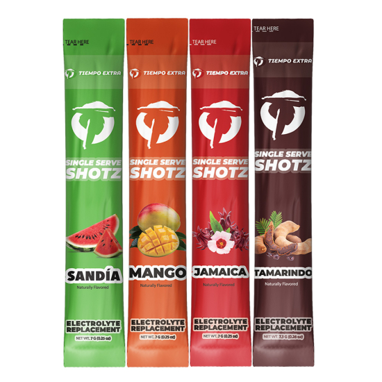 Overtime Tropical Shotz - 1600 Pack Electrolyte Drink Mix