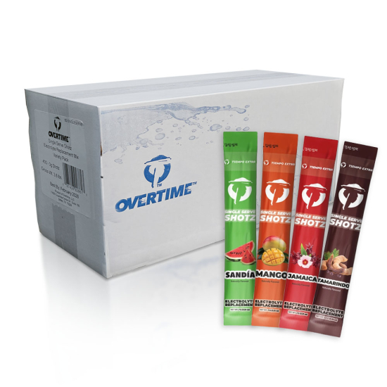 Overtime Tropical Shotz - 1600 Pack Electrolyte Drink Mix