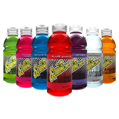Sqwincher Wide Mouth 20 oz Bottles Bulk Pallet
