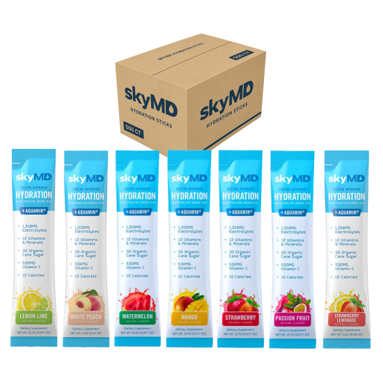 SkyMD Daily Hydration Electrolyte - Build Your Own 500 ct Variety Pack