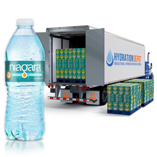 Niagara Spring Water, 16.9-oz Bottle, Bulk Buy 19 Pallets