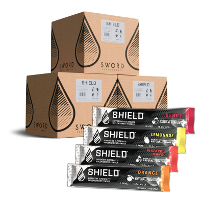 Shield Mixed Flavor Electrolyte Powder Sticks Bundle