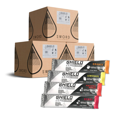 Shield Zero Mixed Flavor Electrolyte Powder Sticks Bundle