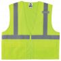 GloWear 8220Z Mesh Hi-Vis Safety Vest - Type R Class 2 - Zipper