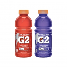 Gatorade G2 20 oz Wide Mouth Bottles - 50 Case Pallet