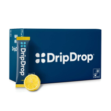 DripDrop Electrolyte Powder Sticks -  Pack of 100 - Lemon Flavor