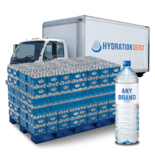 Purified Water, 16.9-oz Bottle, Bulk Buy 19 Pallets - Truckload