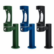 Elkay ezH2O LK4410BF Outdoor Bottle Filling Station - Single Pedestal