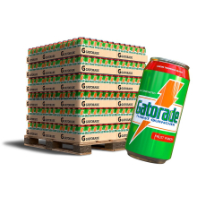 Gatorade Fruit Punch Thirst Quencher Sports Drink Cans - 100 Case Pallet