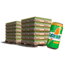 Gatorade Orange Thirst Quencher Sports Drink Cans - 200 Case Pallet