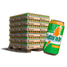 Gatorade Orange Thirst Quencher Sports Drink Cans - 100 Case Pallet
