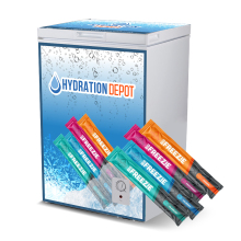 Hydration Depot Exclusive MyHy Big Freezie Bundle w 3.5 Cubic ft Freezer  