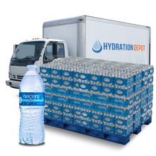 Niagara Purified Water, 16.9-oz Bottle, Bulk Buy 19 Pallets