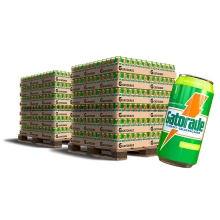 Gatorade Lemon Lime Thirst Quencher Sports Drink Cans - 200 Case Pallet