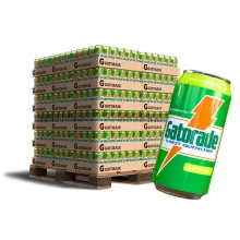 Gatorade Lemon Lime Thirst Quencher Sports Drink Cans - 100 Case Pallet