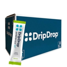 DripDrop Electrolyte Powder Sticks - Pack of 100 - Lemon Lime Zero Sugar
