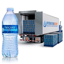 Niagara Purified Water, 16.9-oz Bottle, Bulk Buy 19 Pallets 