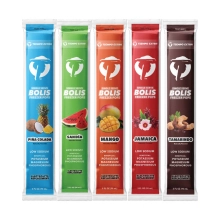 Overtime Tropical Electrolyte Freezer Pops Assorted Flavors - 10 Case Bundle
