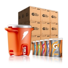 Gatorade 6 Gallon Powder - 20 cases w/Free Cooler - Exclusive Hydration Depot Bundle  