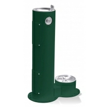 Elkay Outdoor Pedestal Fountain w/Pet Station