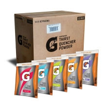 Gatorade 6 Gallon Bulk Powder Drink Mix, Pack of 14