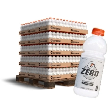 Gatorade Zero Glacier Cherry 20 oz Ready-to-Drink Sports Drink - 54 Case Pallet