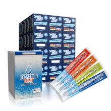 Hydrafreeze Electrolyte Freeze Pop Bundle w/Freezer - 60 Cases