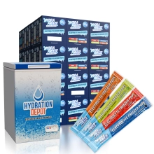 Hydrafreeze Electrolyte Freeze Pop Bundle w/Freezer - 60 Cases