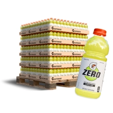 54 Case Pallet Gatorade Zero 20 oz Lemon Lime Thirst Quencher 