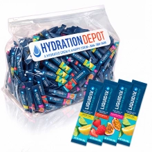 Liquid IV Hydration Multiplier Variety Bundle - 400 Ct w/Qwik Dispense Bag