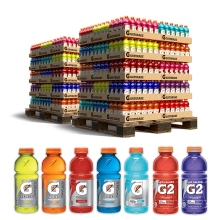 Gatorade 20 oz Wide Mouth Bottles - Select Your Flavors - 108 Cases