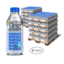 Open Water Aluminum Bottle - Purified Electrolyte 16oz Aluminum Bottle Pallets