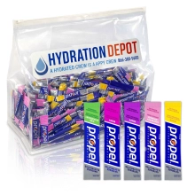 Propel Zero Calories Powder Sticks In Bulk - 600 Pack