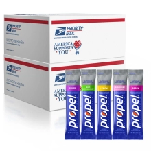 Propel Zero Military Powder Packets - Military Propel Sticks (2 Cases)