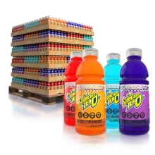 Sqwincher Zero Sugar Free 20 oz Wide Mouth Bottles - 54 Case Bundle
