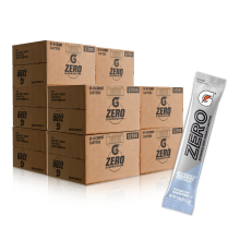 Gatorade Zero Single Serve Glacier Cherry Sticks - 960ct Bulk Pack
