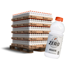 54 Case Pallet Gatorade Zero 20 oz Glacier Cherry Thirst Quencher