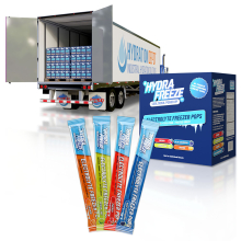HydraFreeze Electrolyte Freeze Pops 24 Pallet Truckload - 1440 Cases