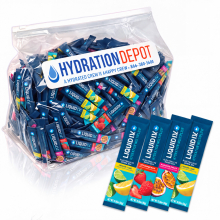 Liquid IV Hydration Multiplier Variety Bundle - 400 Ct w/Qwik Dispense Bag