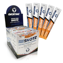 Overtime Sugar Free Orange Shotz - 400 Pack Electrolyte Drink Mix 