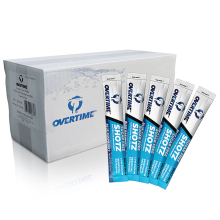 Overtime Sugar Free Rasberry Blue Shotz - 400 Pack Electrolyte Drink Mix