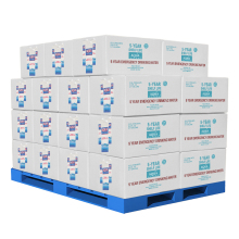Emergency 33.8oz Box Drinking Water Pallet- 5 Year Shelf Life