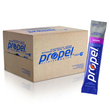 Propel Zero Calories Grape Powder Packets - Propel Packs w/Electrolytes