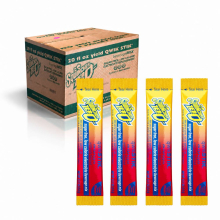 Sqwincher ZERO 20 oz Qwik Stik Dye Free Electrolyte Powder - 500 Count Mango