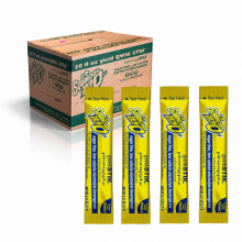 Sqwincher ZERO 20 oz Qwik Stik Dye Free Electrolyte Powder - 500 Count Pineapple